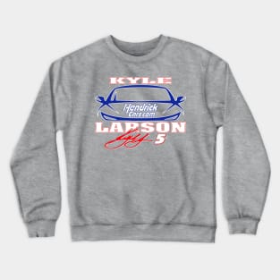 #5 Kyle Larson Fan Car Crewneck Sweatshirt